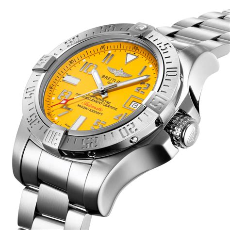 breitling avenger ii seawolf caliber 17 automatic|breitling avenger ii seawolf yellow.